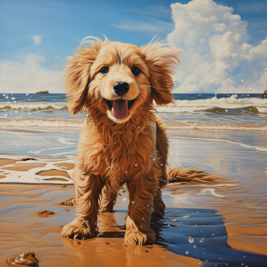 "Dive into beach bliss with our guide to exciting dog games! From buoyant fetch to surf adventures, discover the best ways to play and bond seaside. 🐾🌊 #DogBeachGames #PetFun #BeachBonding"