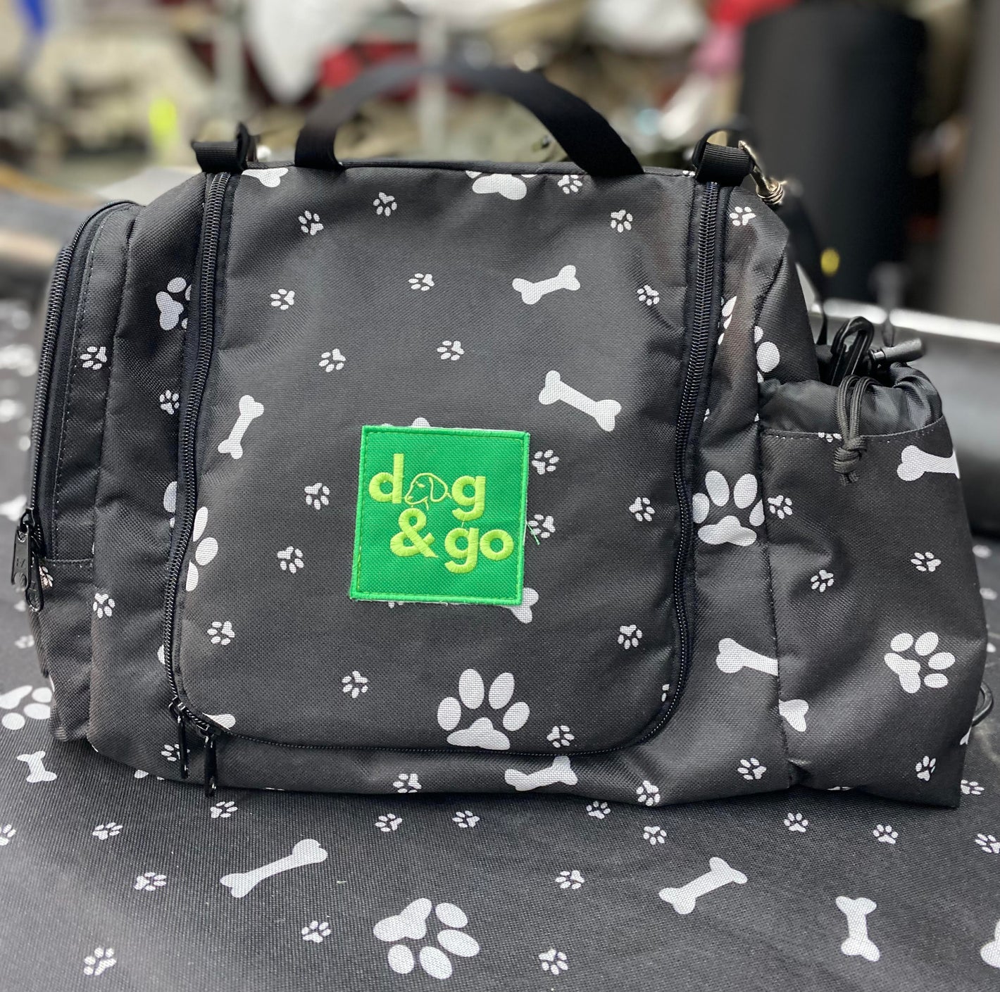 dog travel bag for supplies